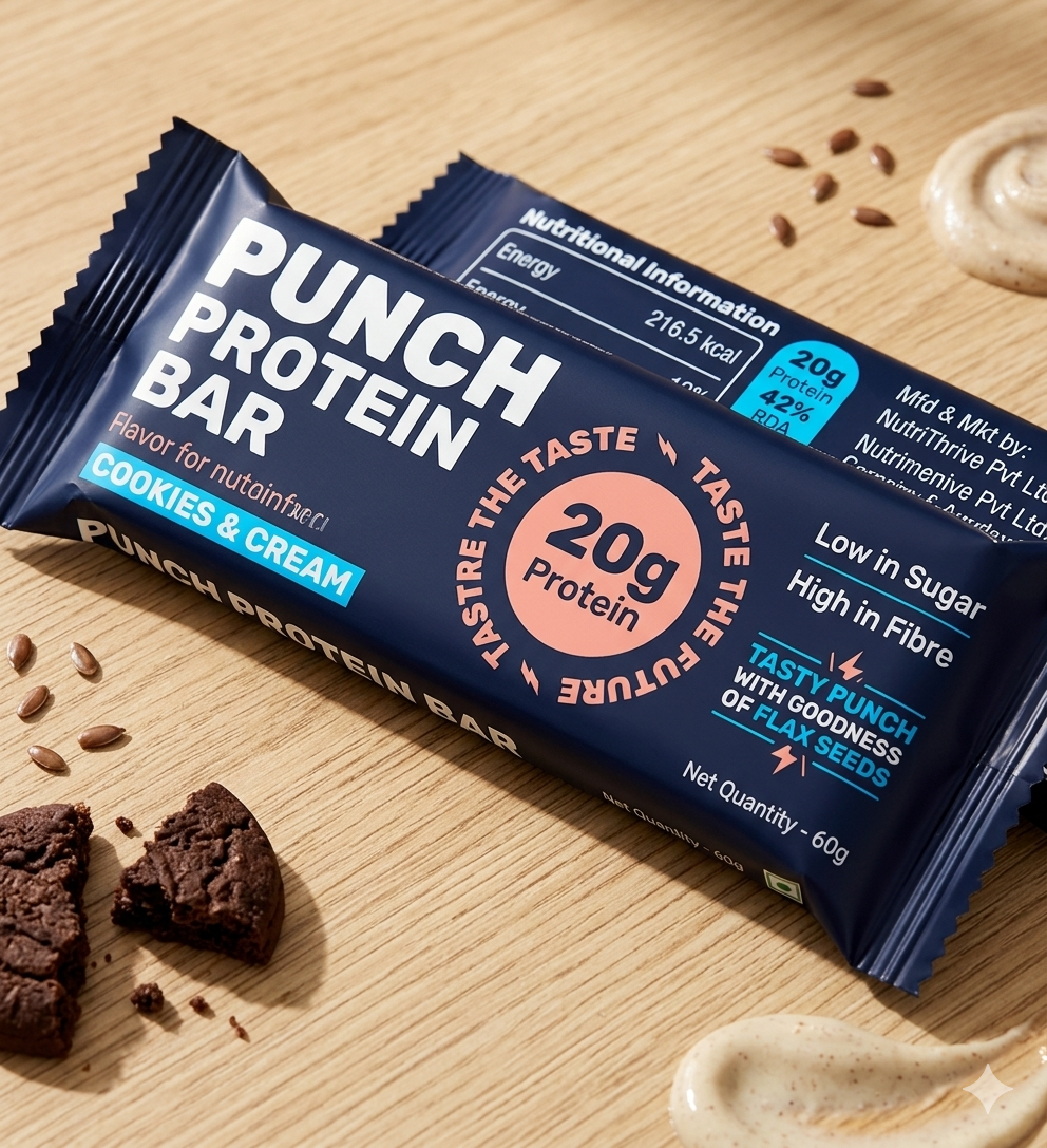 Protein Bar: Cookies & Cream