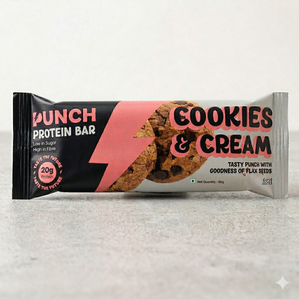 Protein Bar: Cookies & Cream (Pack of 6)