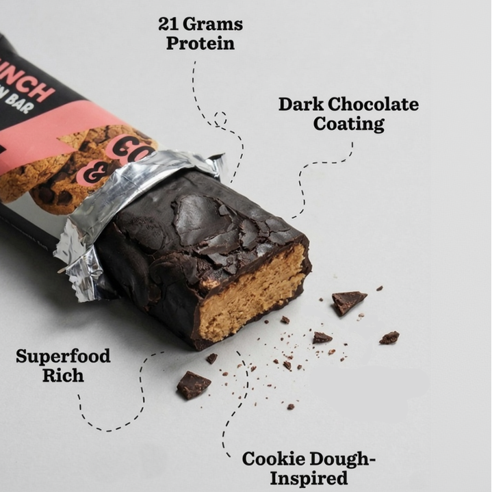Protein Bar: Cookies & Cream (20g protein)